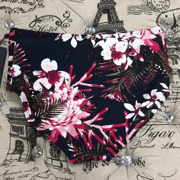 Tommy Hilfiger Tropical Orchid Azalea Swim Bottom - Picture 5 of 9